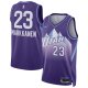 Lauri Markkanen #23 Utah Jazz Nike Unisex 2024/25 Swingman City EditionPurple Player Jersey