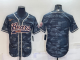 Men's Chicago Bears Blank Camouflage Stitched Baseball Cool Base Jersey