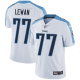 Nike Tennessee Titans #77 Taylor Lewan White Men's Stitched NFL Vapor Untouchable Limited Jersey