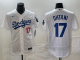 Men's Los Angeles Dodgers #17 Nike White Shohei Ohtani Jersey