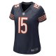 Women's Chicago Bears Trent Taylor Nike  Navy Team Game Jersey