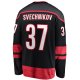 Men's Carolina Hurricanes Andrei Svechnikov Fanatics Black Home Breakaway Jersey