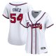 Women's Atlanta Braves Max Fried Nike White Home Limited Player Jersey