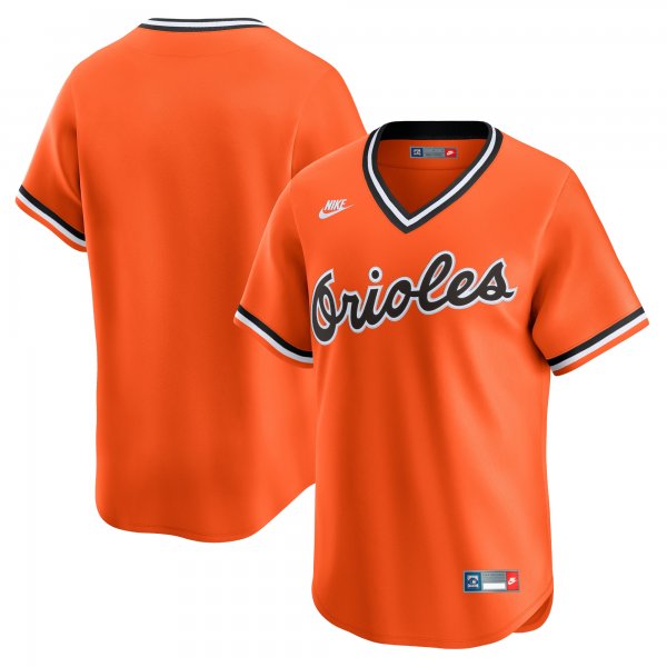 Men's Baltimore Orioles Nike Orange Cooperstown Collection Limited Jersey