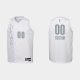 Youth Oklahoma City Thunder #00 Custom 2021-22 75th Anniversary City White NBA Jersey