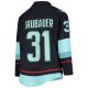 Youth Seattle Kraken Philipp Grubauer Deep Sea Blue Home Replica Player Jersey