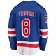 Men's New York Rangers Jacob Trouba Fanatics Blue Home Breakaway Jersey