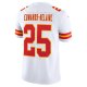 Men's Kansas City Chiefs Clyde Edwards-Helaire Nike White Vapor Limited Jersey