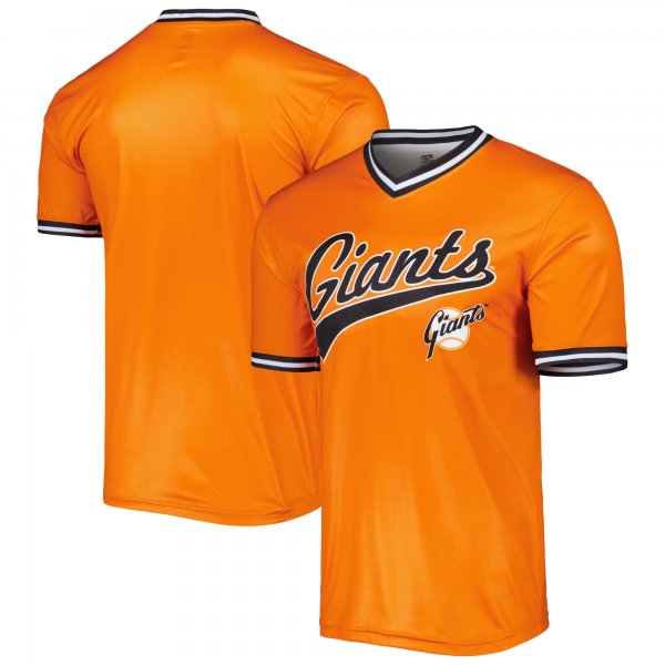 Men's San Francisco Giants Stitches Orange Cooperstown Collection Team Jersey