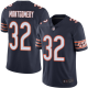 Men's Nike Chicago Bears #32 David Montgomery Limited Navy Blue Home Football Vapor Untouchable NFL Jersey