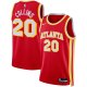 Unisex Atlanta Hawks John Collins Nike Red Swingman Jersey - Icon Edition