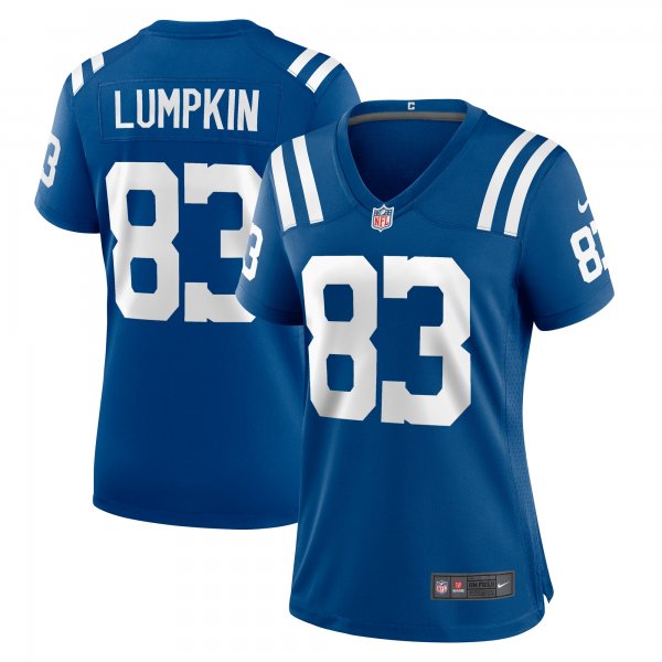 Women's Indianapolis Colts Johnny Lumpkin Nike  Royal Team Game Jersey