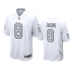 Men's Nike NFL Las Vegas Raiders Josh Jacobs #8 White Limited Jersey