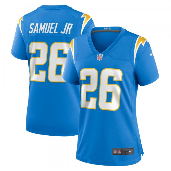 Women's Los Angeles Chargers Asante Samuel Jr. Nike Powder Blue Game Player Jersey