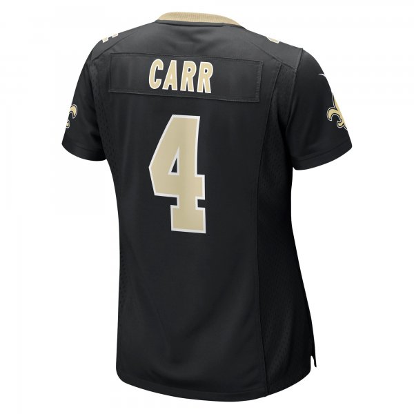 Women's New Orleans Saints Derek Carr Nike Black Game Jersey