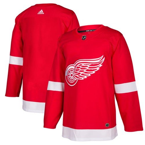 Adidas Detroit Red Wings Blank Red Home Stitched NHL Jersey