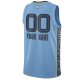 Unisex Memphis Grizzlies Jordan Brand Blue 2022/23 Swingman Custom Jersey - Statement Edition