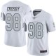 Women's Nike Las Vegas Raiders#98 Maxx Crosby Limited White Road Vapor Untouchable NFL Jersey