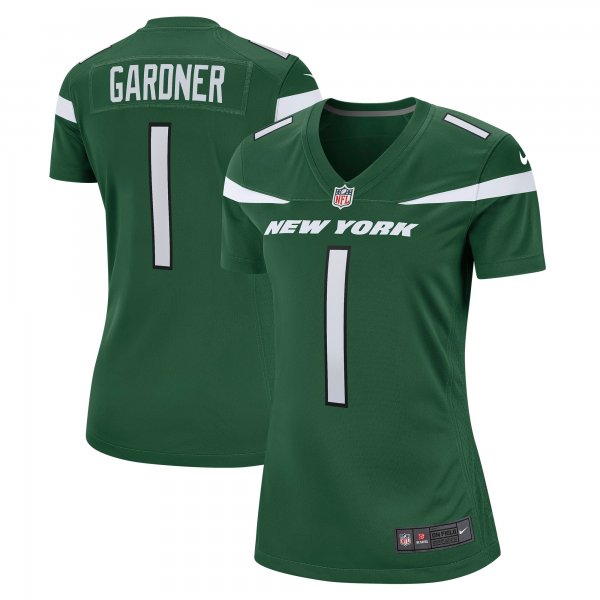 Women's New York Jets Ahmad Sauce Gardner Nike Green Player Jersey